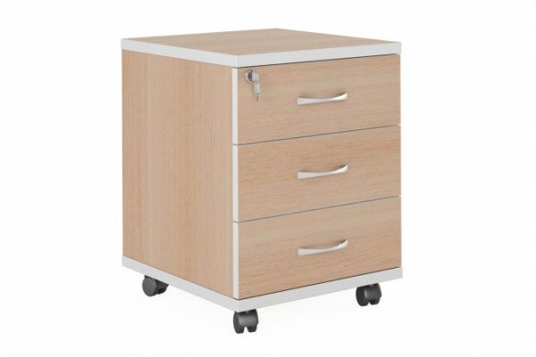 Roll-away cabinet Next with central lock 45.2x58.5x47.4 cm