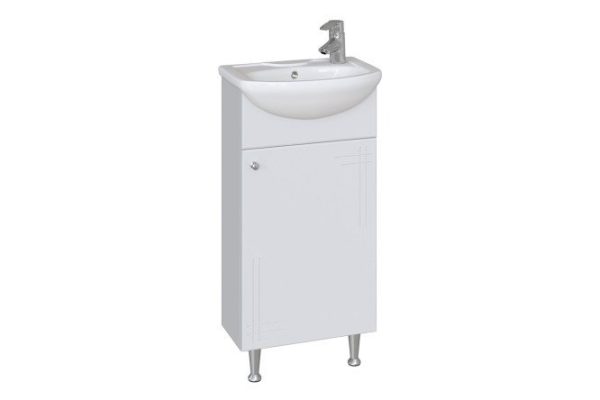 Floor stand Sanstar June 149.1-1.4.1. 38 cm, frame color white, facade white