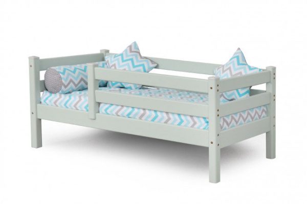 Bed Sonya 70x160 cm color green