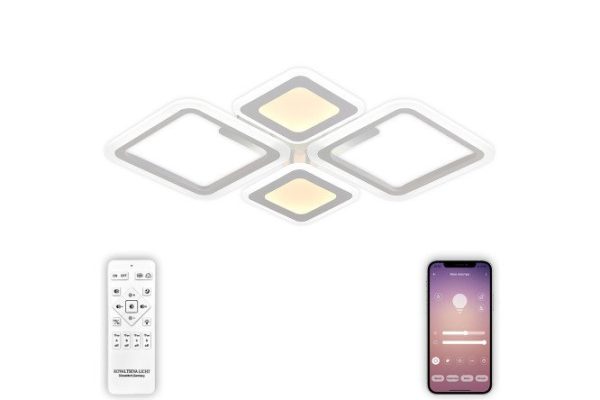 Chandelier Natali Kovaltseva Mujus LED lamps 20 sq.m., LED, 70 cm