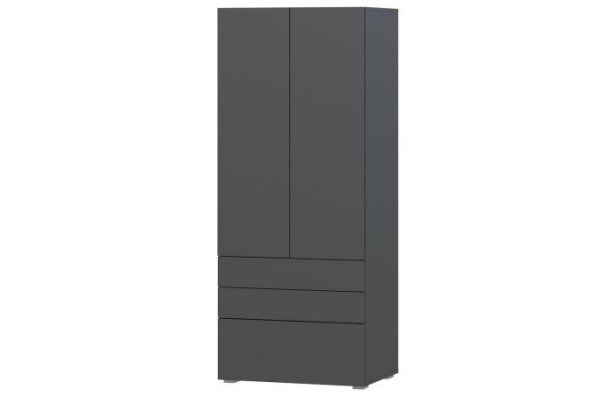 Cabinet Oscar with 3 drawers 80x194x56.6 cm