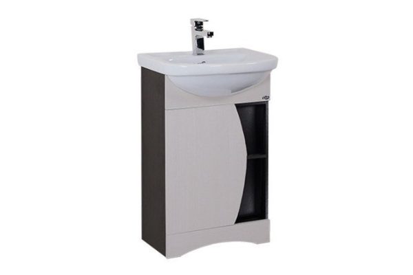 Floor stand ONIKA Duet 105201 47.8 cm, frame color wenge Louisiana, facade bodega