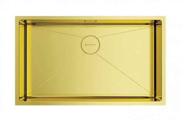 Inset sink OMOIKIRI Taki 74-U/IF-LG 4993499, light gold 74x44x20 cm