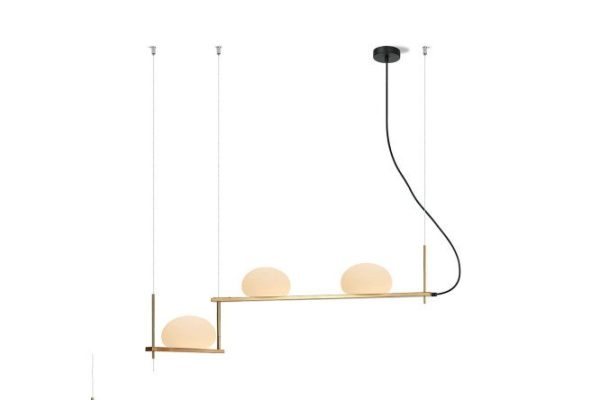 Hanging lamp EUROSVET Stair 4 sq.m., 116x120x116 cm, G9