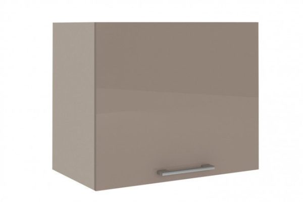Amika wall cabinet facade 59.6x49.6 cm, stone gray color