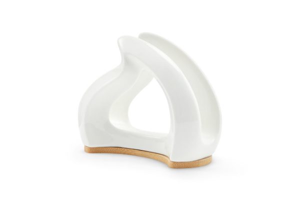 Napkin holder EVIO Wave Porcelain