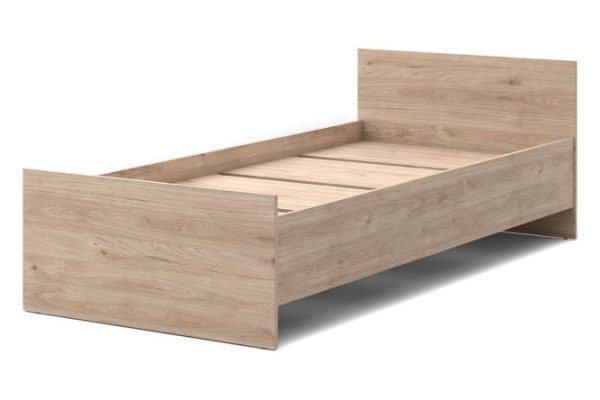 Snowley bed 90x200 cm color hickory kingston