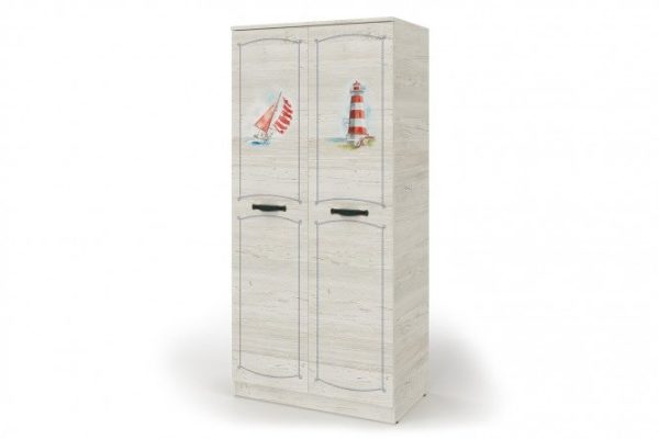 Wardrobe Regatta 84.2x180.9x50 cm