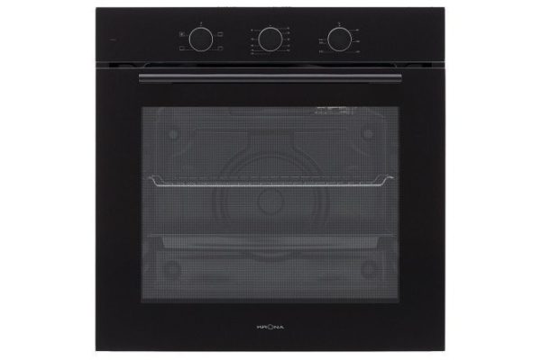 Electric oven KRONAsteel Element 60 BL/BL KROE067, black 59.5x59.5x56.7 cm