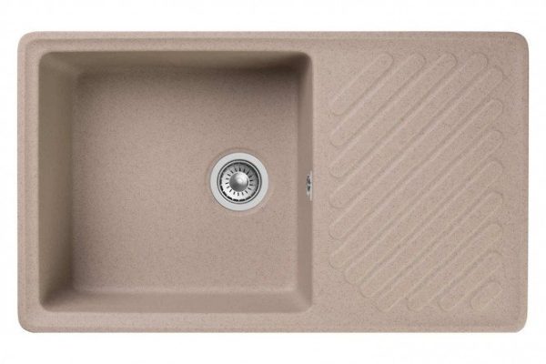 Sink with drainer GRANFEST Quarz GF-ZL-53 86x48x17.8 cm