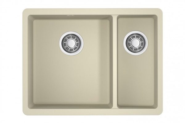 Undermount sink OMOIKIRI Kata 55-2-U-BE 4993387, vanilla 55x42x20 cm