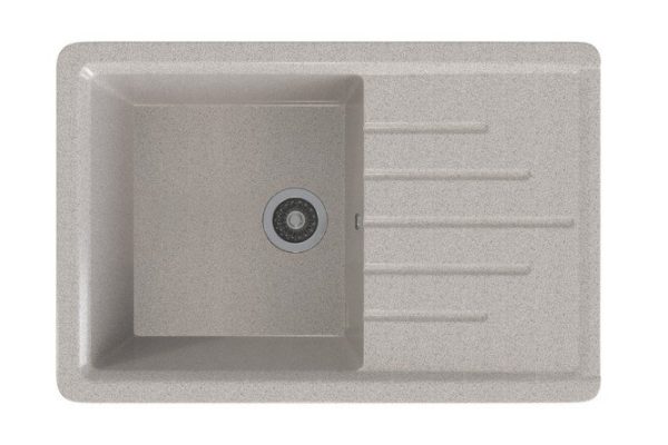 Inset sink with wing MIXLINE Standard ML-GMS07 551112 75x49.5x19 cm