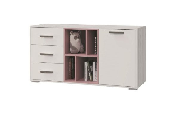 Cabinet with 1 door and 3 drawers Lilo
