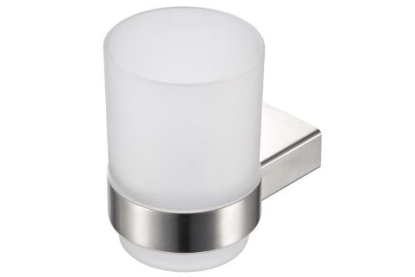 Wall holder with glass MILACIO Ultra Glass, fastening Screw