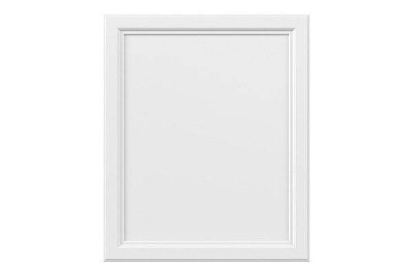 Front of Gloria cabinet cabinet for refrigerator 59.6x71.6 cm, white