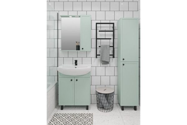 Bathroom furniture RUNO Rimini mint