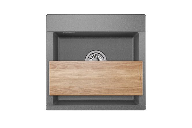 Inset sink GRANULA Estetica 5201 52x50x22 cm