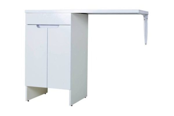 Floor stand ORANGE Sistema STD-120TUW+RAL 120 cm, frame color white, facade white