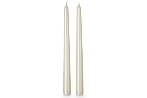 Antique candles 501641 lacquered 25.8 cm, 2 pcs.