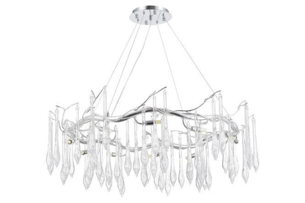Hanging lamp ST LUCE Teardrops 21 sq.m., 100x40x100 cm, G9