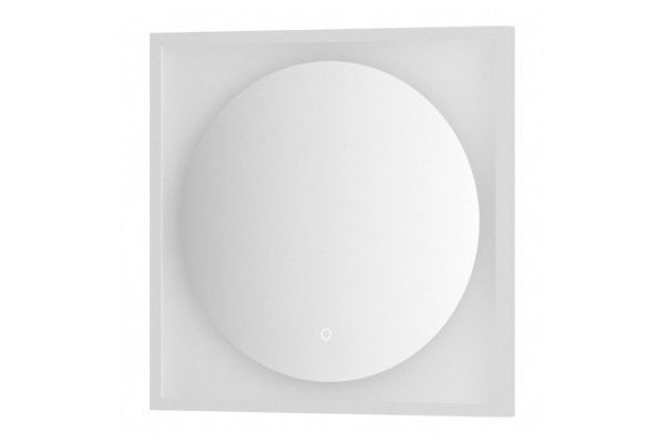 Mirror with LED lighting DEFESTO Eclipse DF 2237R 70x70x3.3 cm