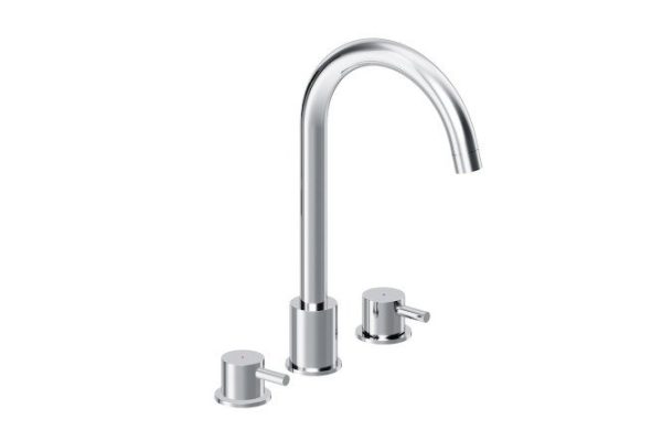Washbasin mixer Scandinavian Pure 360200000 built-in, three-section