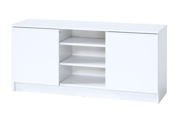 TV stand Loft 120, white