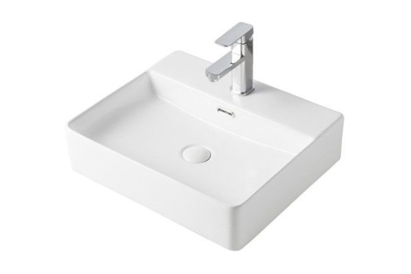 Countertop washbasin ORANGE B04-500w Countertop, 50x12x42 cm