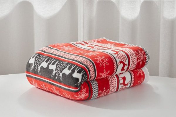 Blanket MICASA Ciervo Polyester, 140x200 cm