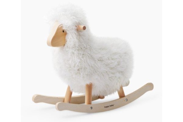 Rocking toy sheep HAPPY BABY Woolly