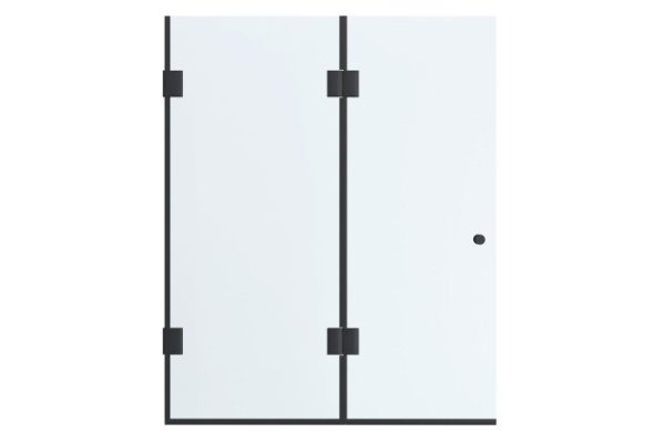 Bathroom wall curtain Ben 401 BL C