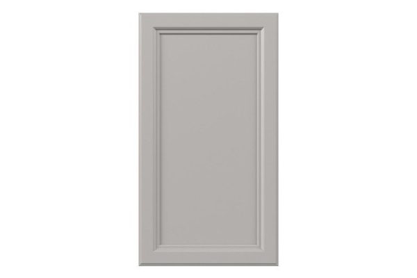 Gloria cabinet front 39.6x71.6 cm, gray silk color