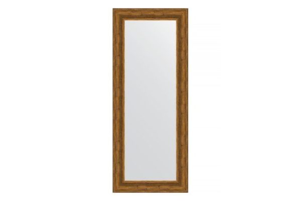 Wall mirror in a baguette frame EVOFORM BY 3125 Etched bronze 62x152 cm