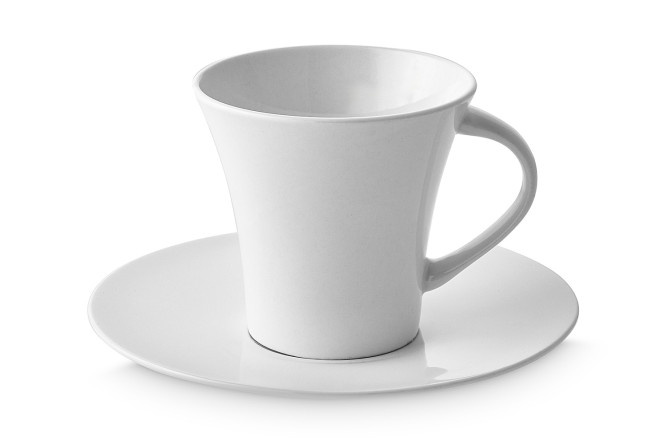 Cup and saucer TUDOR ENGLAND Fine 280 ml, Porcelain