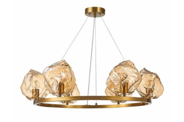Hanging chandelier ST LUCE Portici 12 sq.m., 82x18x82 cm, E14
