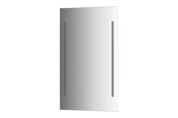 Wall mirror EVOFORM Ledline with 2 built-in LED lights, BY 2123 60x100 cm