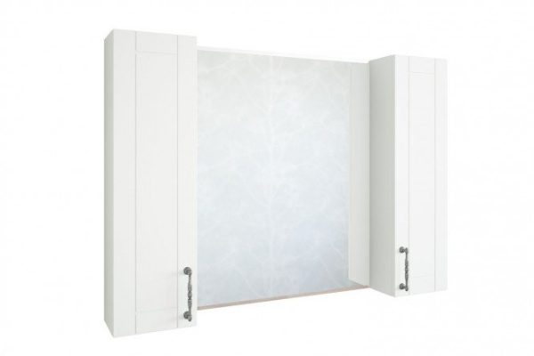 Wardrobe with mirror Sanflor Gloria 100x71x14.2 cm