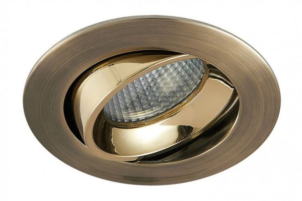 Recessed lamp CITILUX Alpha 3 sq.m, 9x6x9 cm, LED