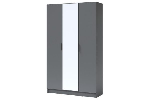 3-door wardrobe with mirror Loft