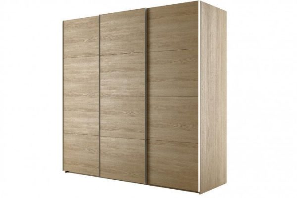 3-door wardrobe Comet 240x220 cm Bardolino oak