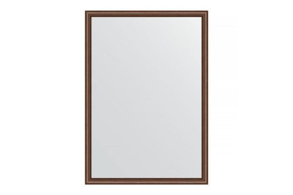 Wall mirror in a baguette frame EVOFORM walnut 48x68 cm