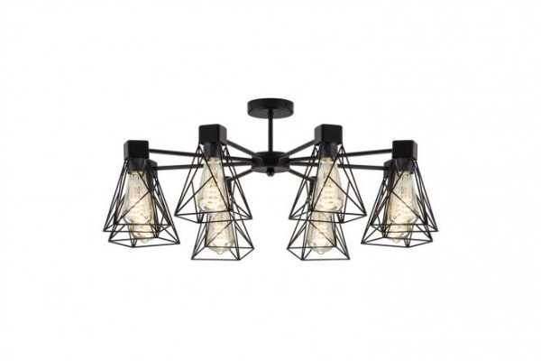 Chandelier EUROSVET Trappola 36 sq.m., 70x33x70 cm, E27