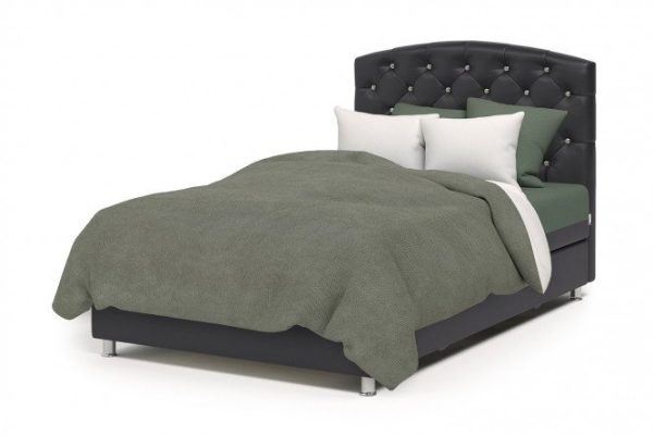 Ottoman with lifting mechanism Premium Lux color black, gray 160x198 cm