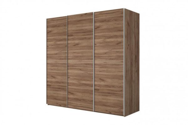 3-door wardrobe Comet 270x220 cm kraft oak tobacco