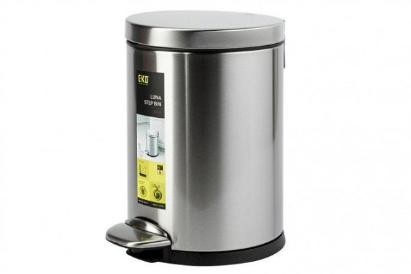 Waste bin with lid Luna 5 l