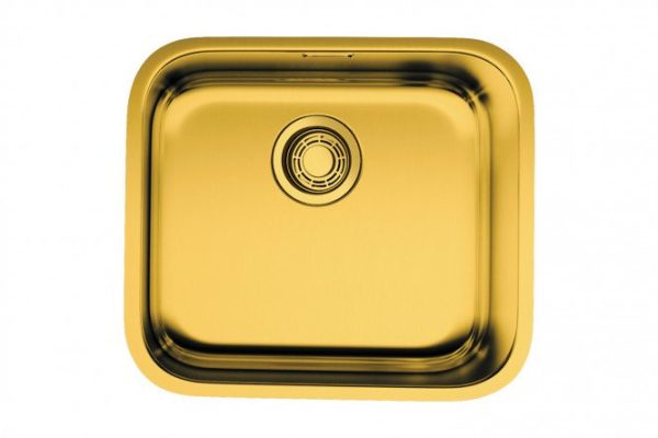Inset sink OMOIKIRI Omi 49-U/I-AB 4993067, antique brass 49x44x18 cm