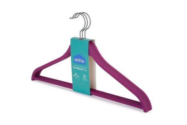 Set of clothes hangers MITTE Rainbow 3 pcs.