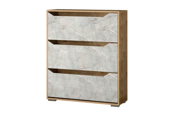 Shoe cabinet Modular system of small forms Series 2 90x103.5x30 cm
