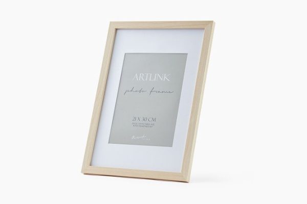 Photo frame with passe-partout 76748 21x30 cm
