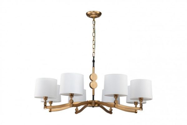 Hanging chandelier FAVOURITE Roshe 16 sq.m., 90x140x90 cm, E14